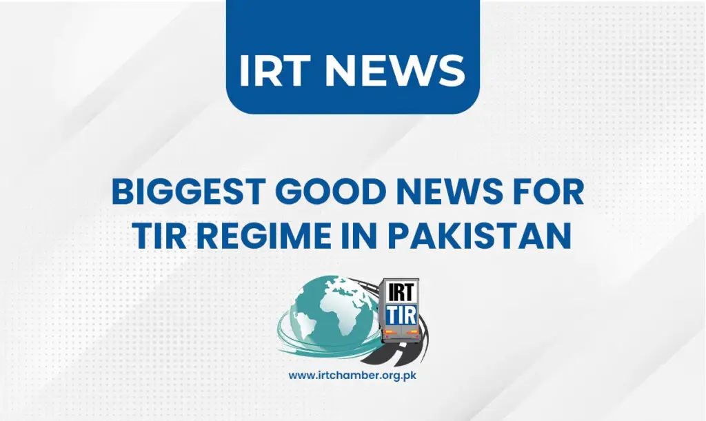 BIGGEST GOOD NEWS FOR TIR REGIME IN PAKISTAN 1 big news