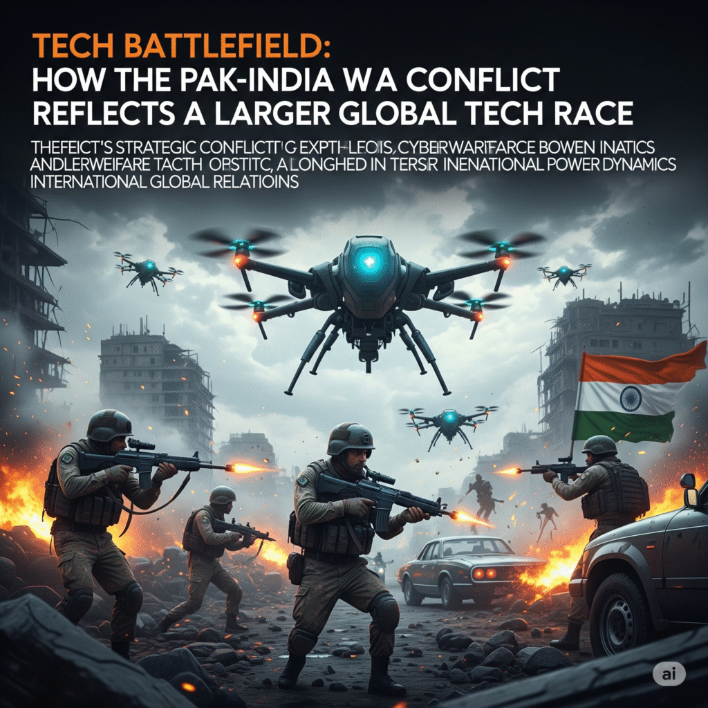 Tech Battlefield: How the Pak-India Conflict Reflects a Larger Global Tech Race 2 Gemini Generated Image jd41njd41njd41nj