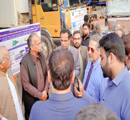 Landmark Inauguration of Gabd-Rimdan International Transit Corridor 16 BP2