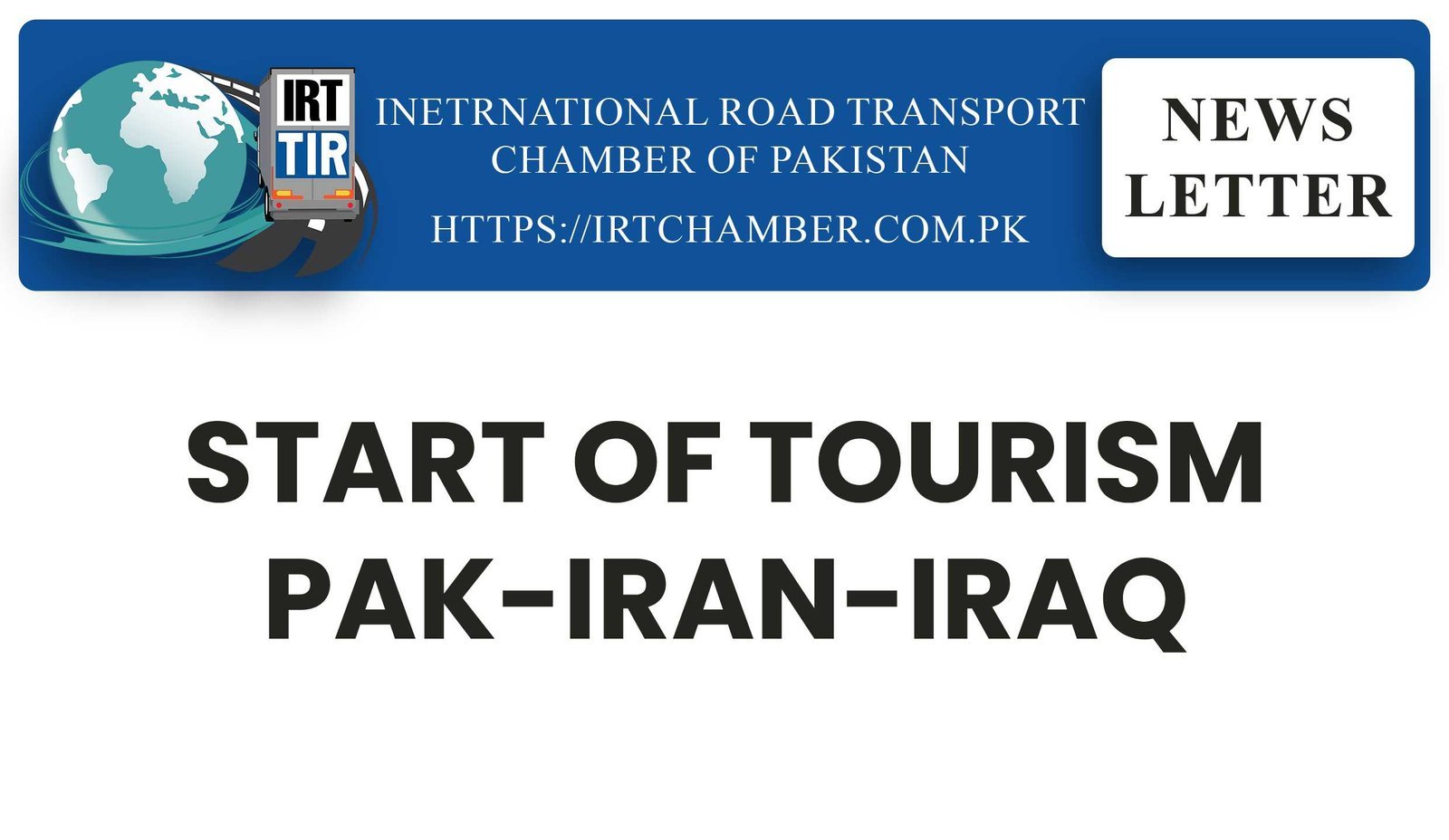 START OF TOURISM Pak-Iran-Iraq
